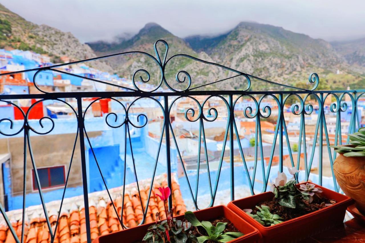 Aymane Rooftop Budget Panoramic Hotel Chefchaouen Exterior foto