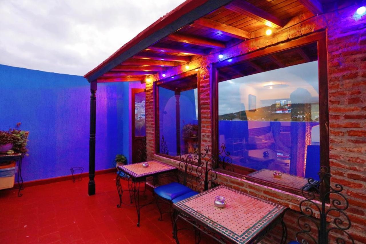 Aymane Rooftop Budget Panoramic Hotel Chefchaouen Exterior foto