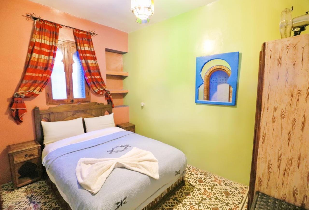 Aymane Rooftop Budget Panoramic Hotel Chefchaouen Exterior foto