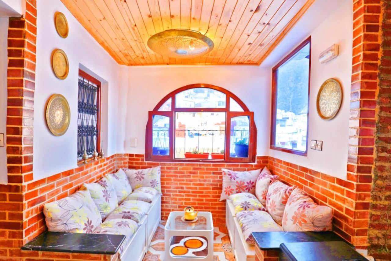 Aymane Rooftop Budget Panoramic Hotel Chefchaouen Exterior foto